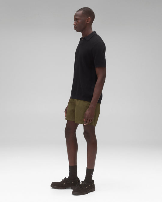 Textured Nylon Deck Slim Swim Short 4.5"