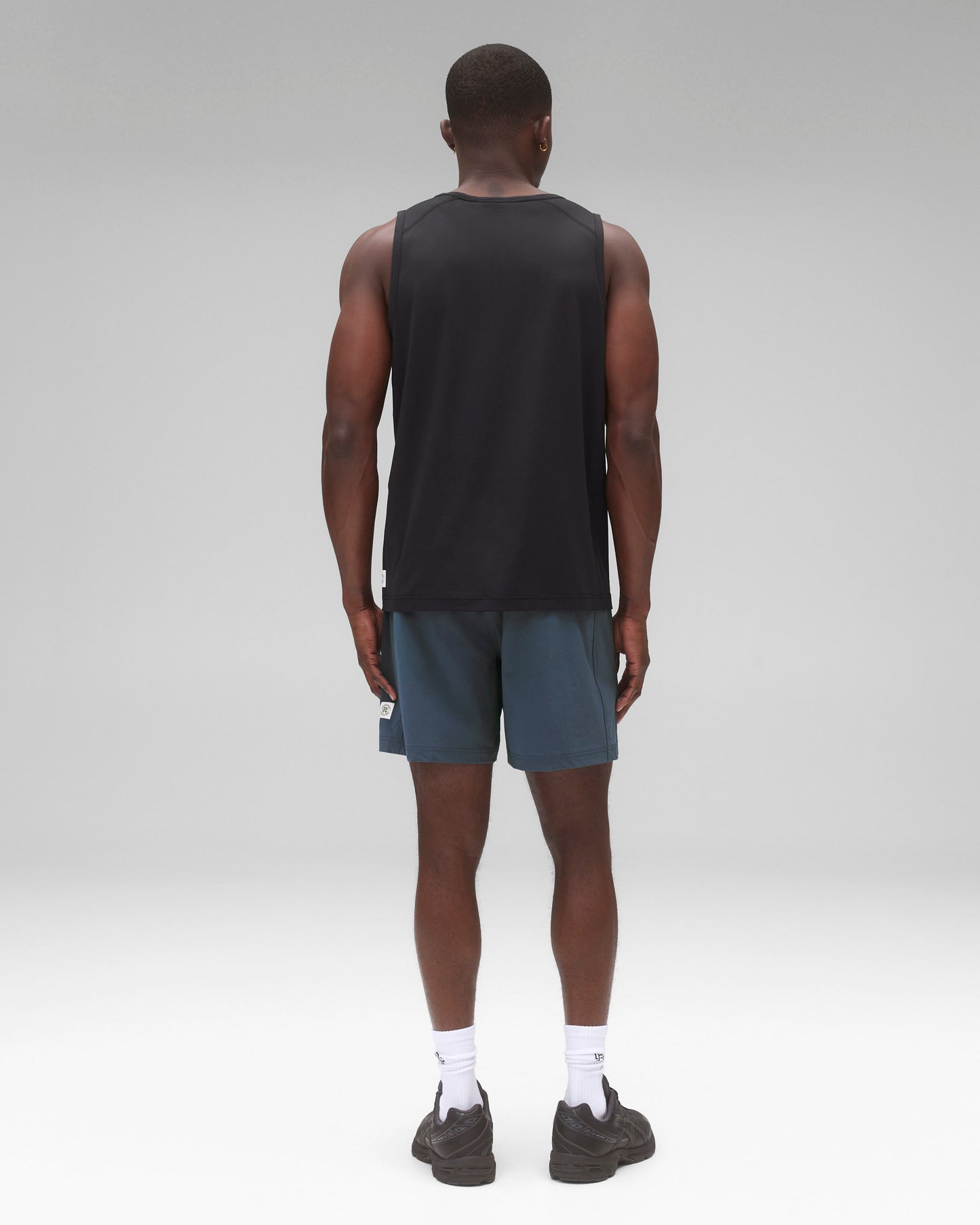 Stretch Nylon Utility Standard Swim Short 6"