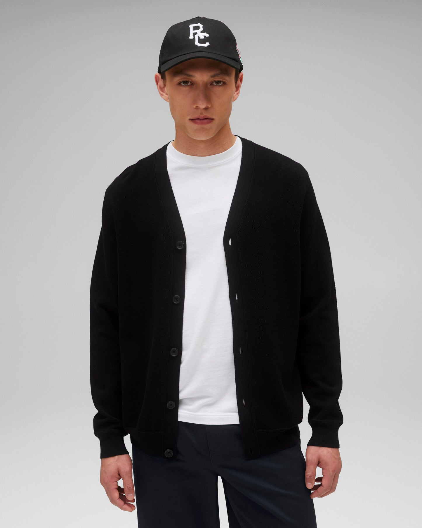 Supima Pique Ace Cardigan