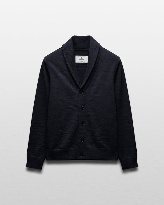 Cotton Slub Laurel Shawl Cardigan