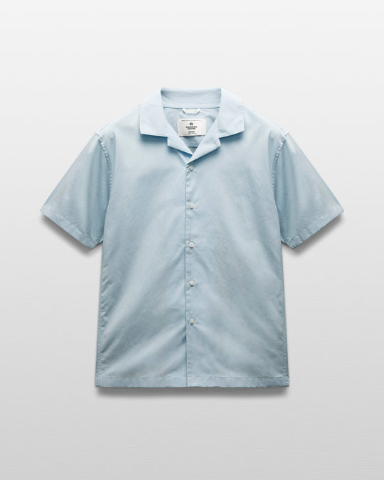 Cotton Poplin Palermo Relaxed Camp Shirt