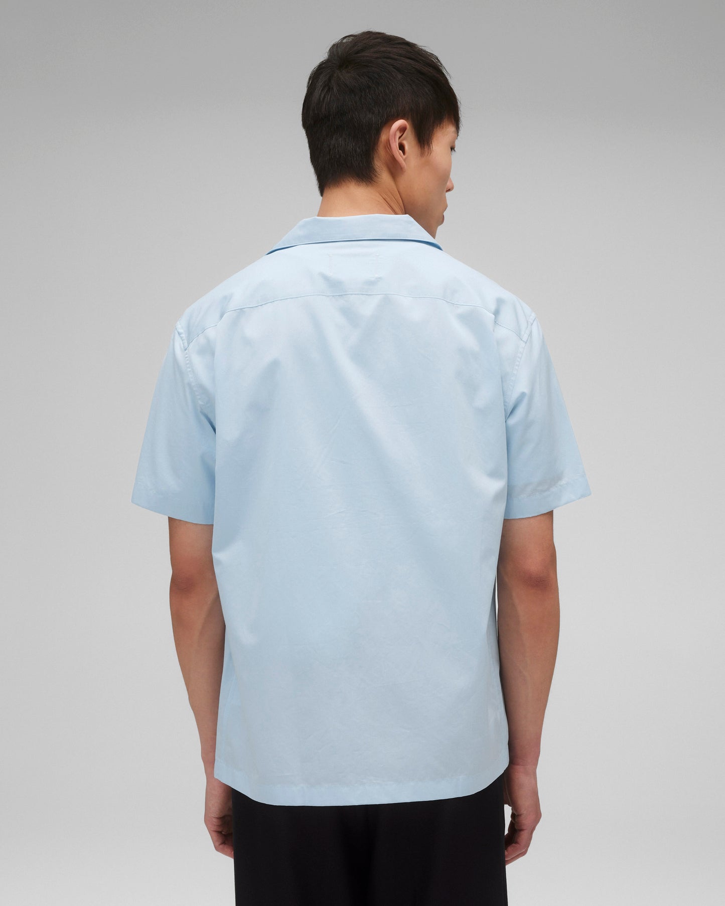 Cotton Poplin Palermo Relaxed Camp Shirt