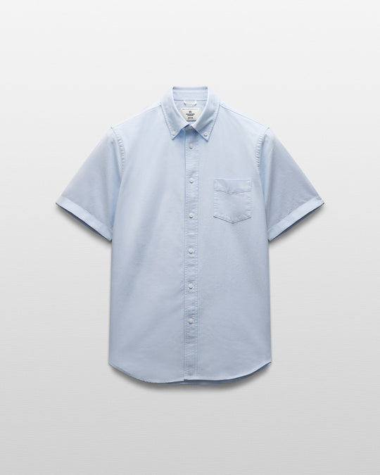 Cotton Oxford Prep Standard Short Sleeve Shirt