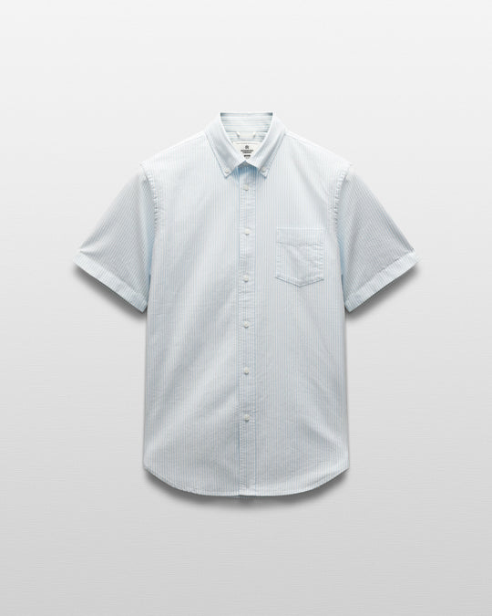 Cotton Oxford Prep Standard Short Sleeve Shirt