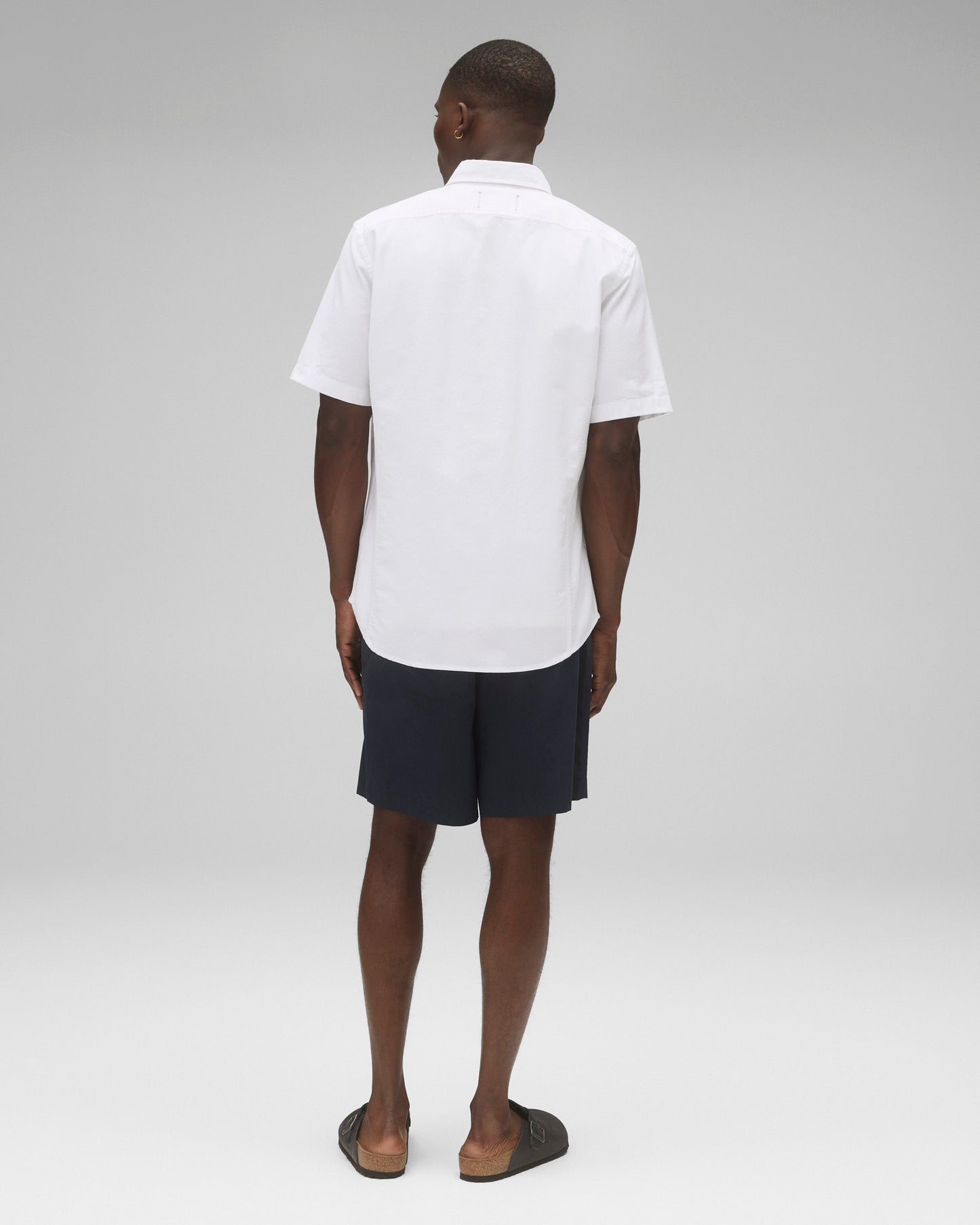 Cotton Oxford Prep Standard Short Sleeve Shirt