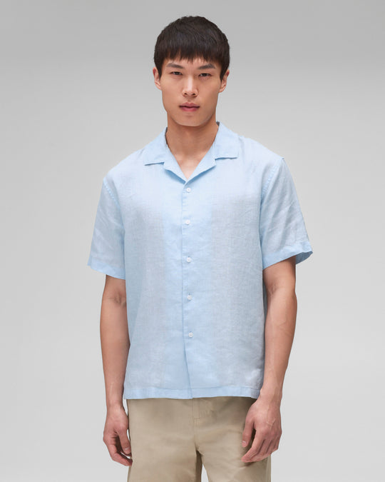 Linen Retreat Relaxed Camp Shirt
