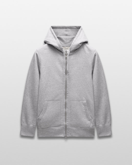 Midweight Terry Slim Zip Hoodie
