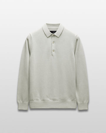 Supima Knit Commodore Polo Sweater