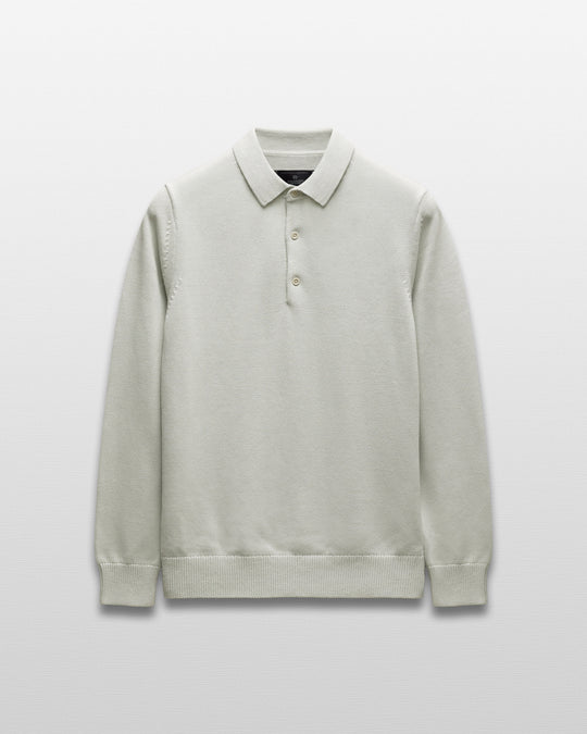 Supima Knit Commodore Polo Sweater