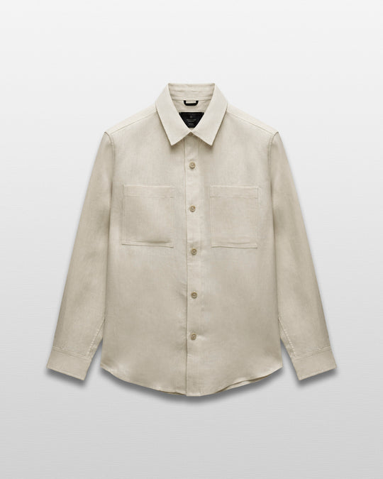 Linen Concourse Standard Overshirt