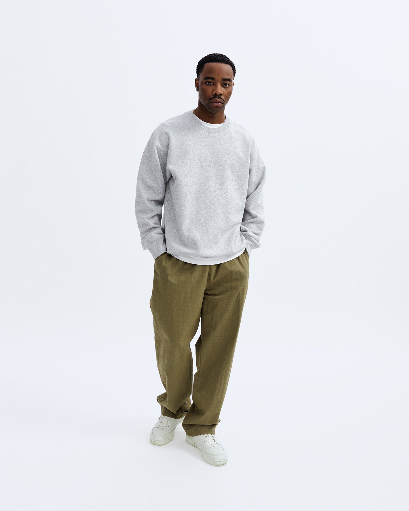 Midweight Terry Relaxed Crewneck | Reigning Champ