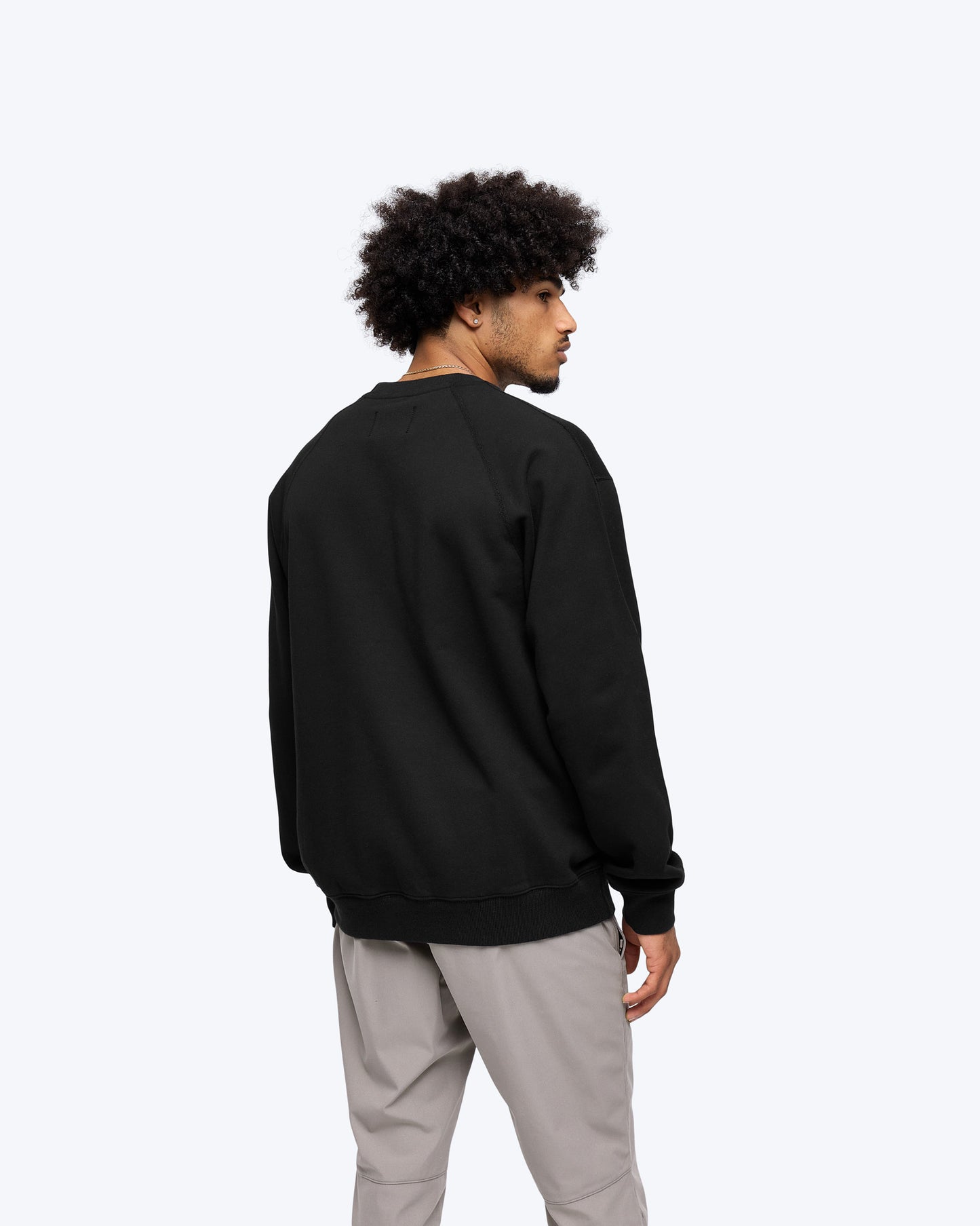 Midweight Terry Relaxed Crewneck - Vault