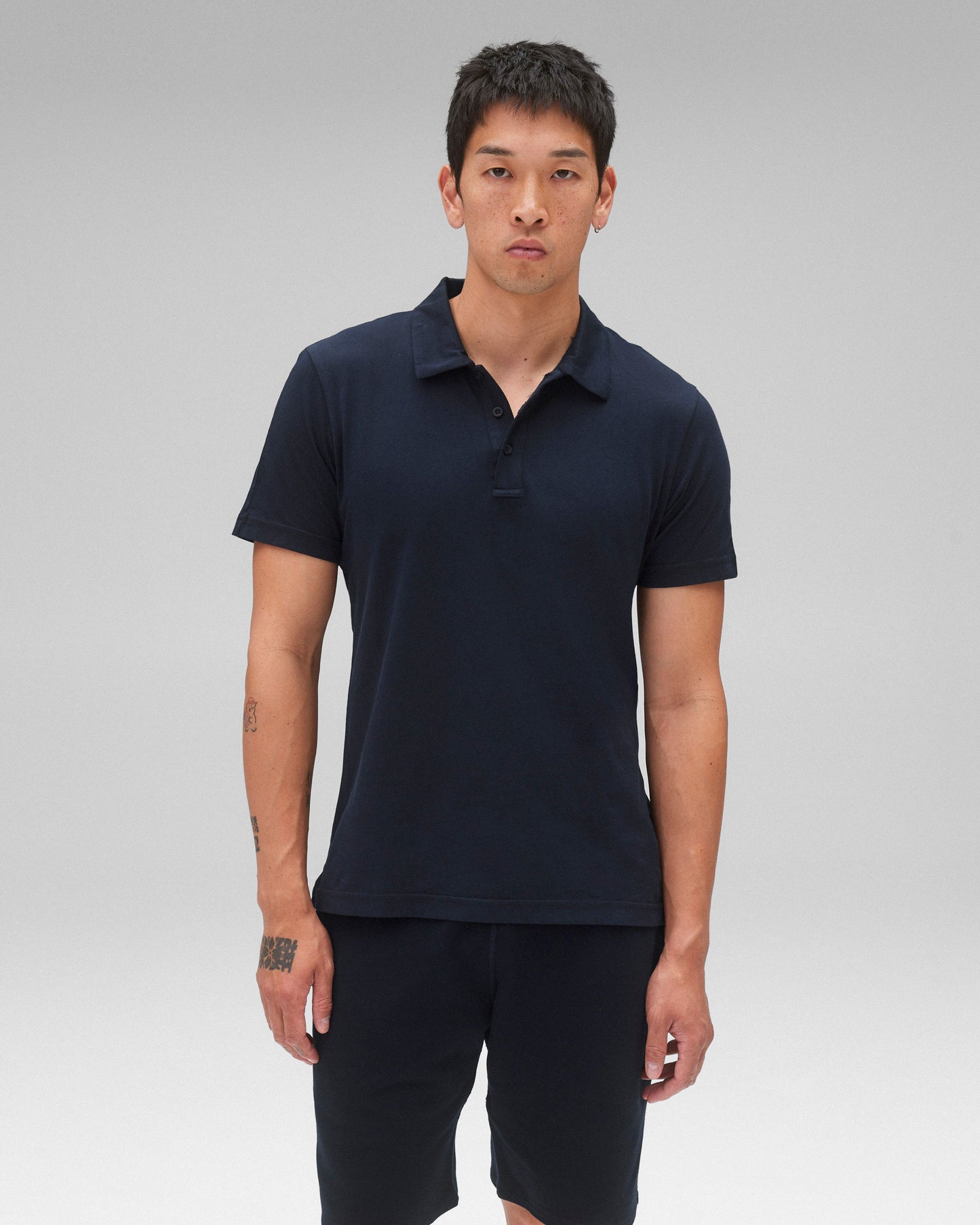 Lightweight Jersey Polo