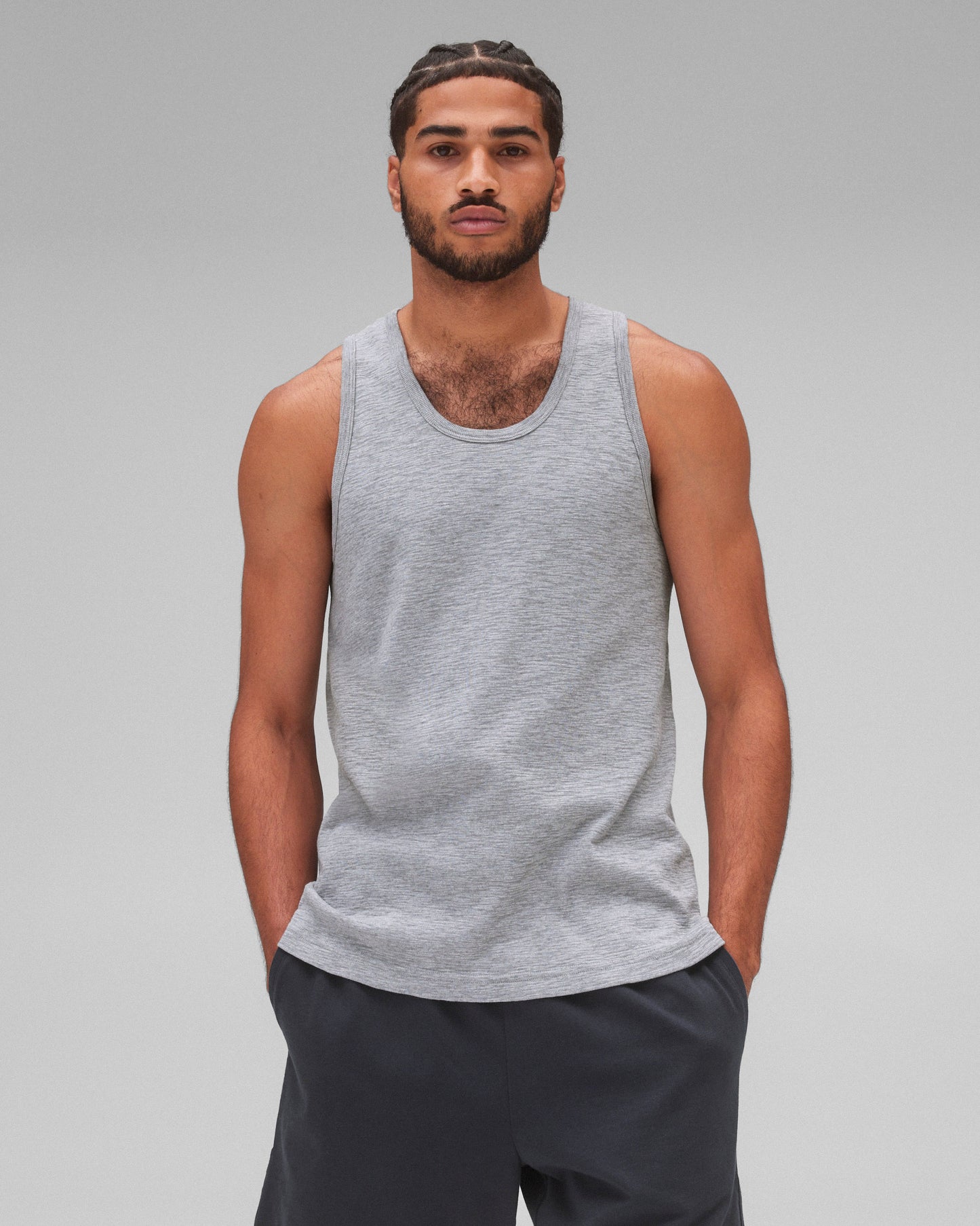 1X1 Slub Tank Top