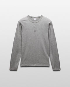 Lightweight Jersey Long Sleeve Henley