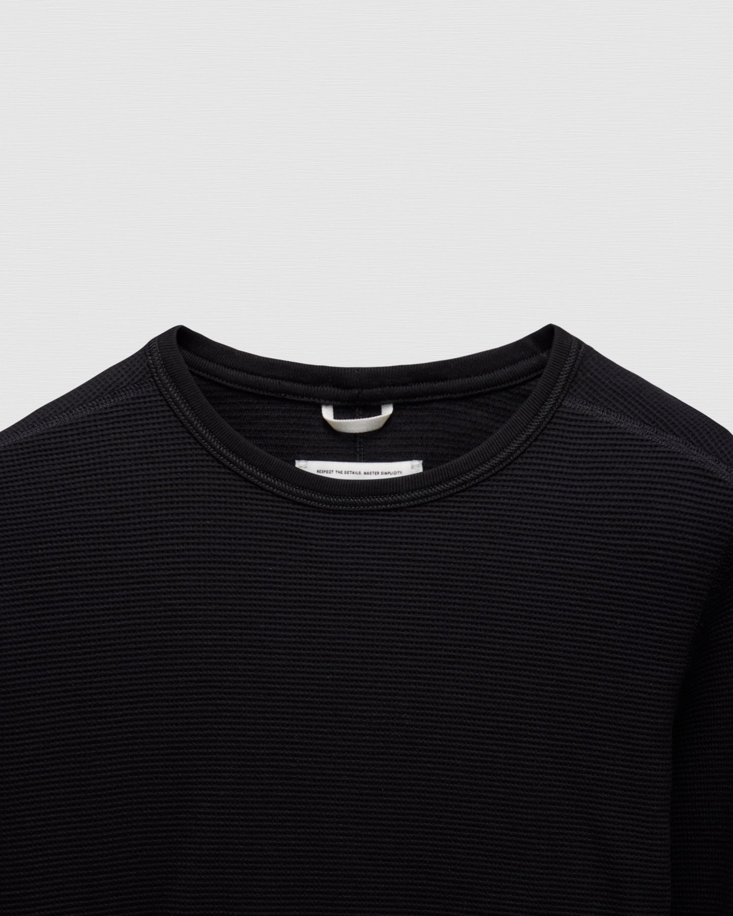 Lightweight Waffle Standard Long Sleeve