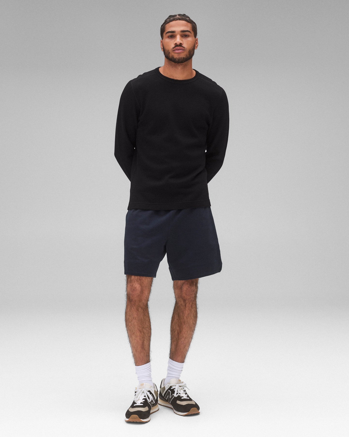 Lightweight Waffle Standard Long Sleeve