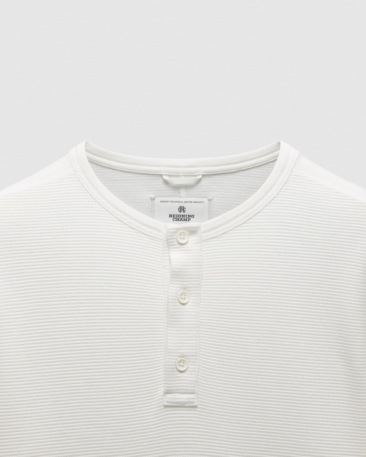 Lightweight Waffle Standard Henley