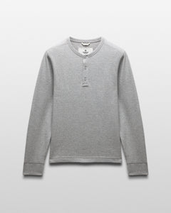 Lightweight Waffle Henley