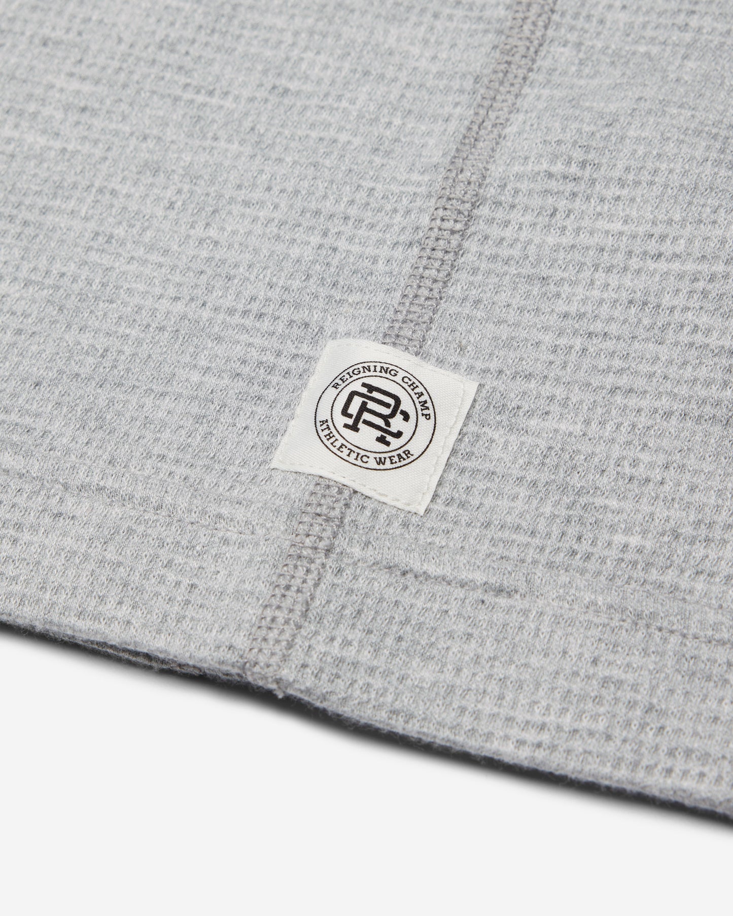 Lightweight Waffle Henley