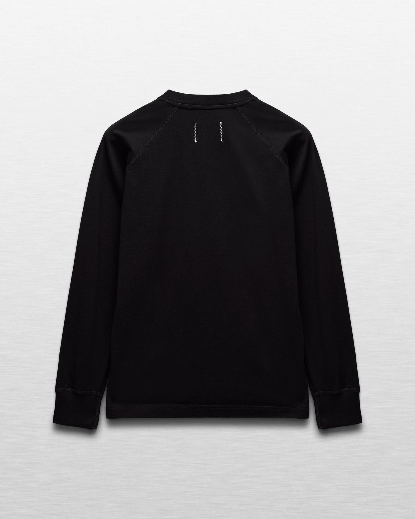 Kyoto Black Midweight Jersey Long Sleeve