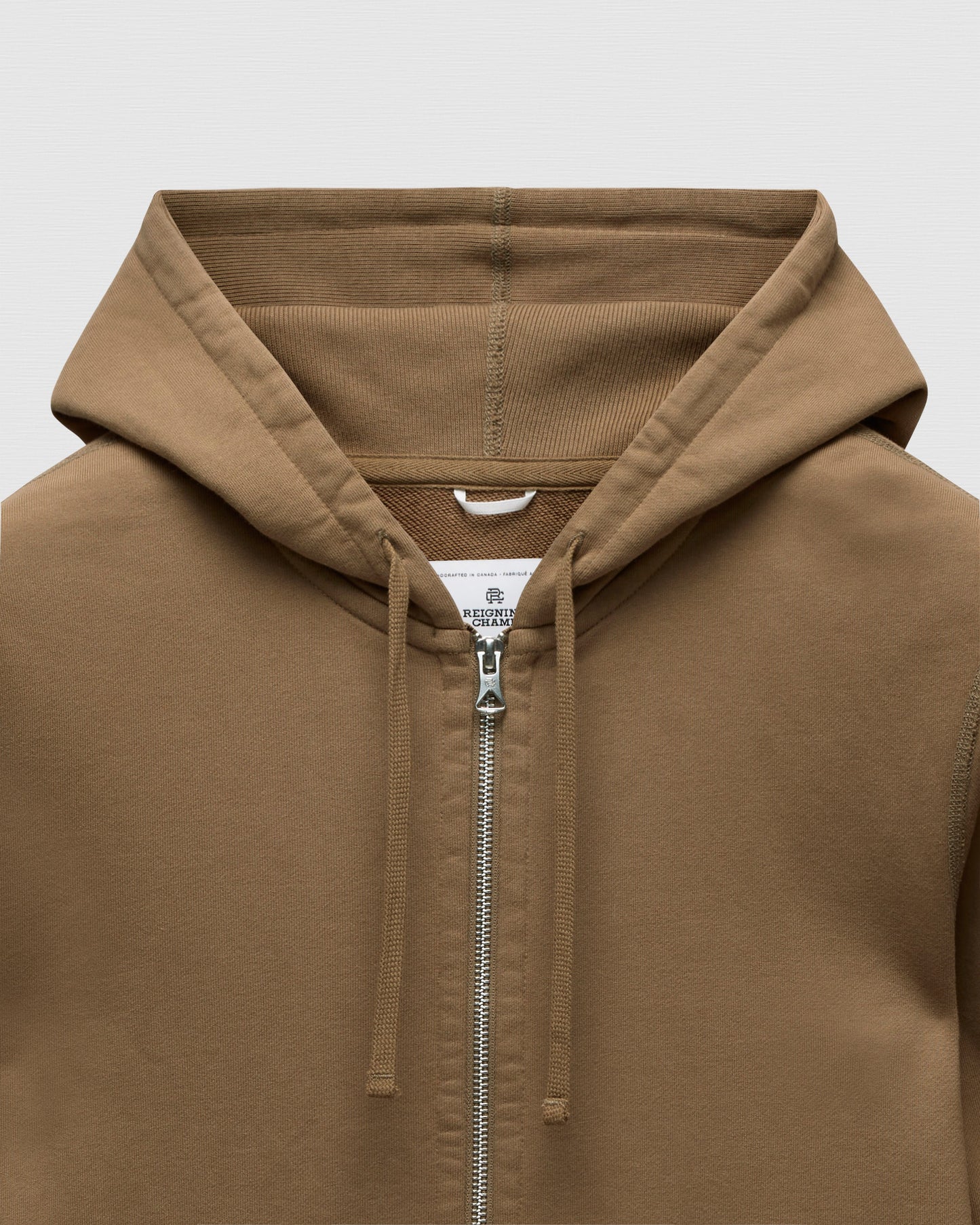 Midweight Terry Slim Zip Hoodie