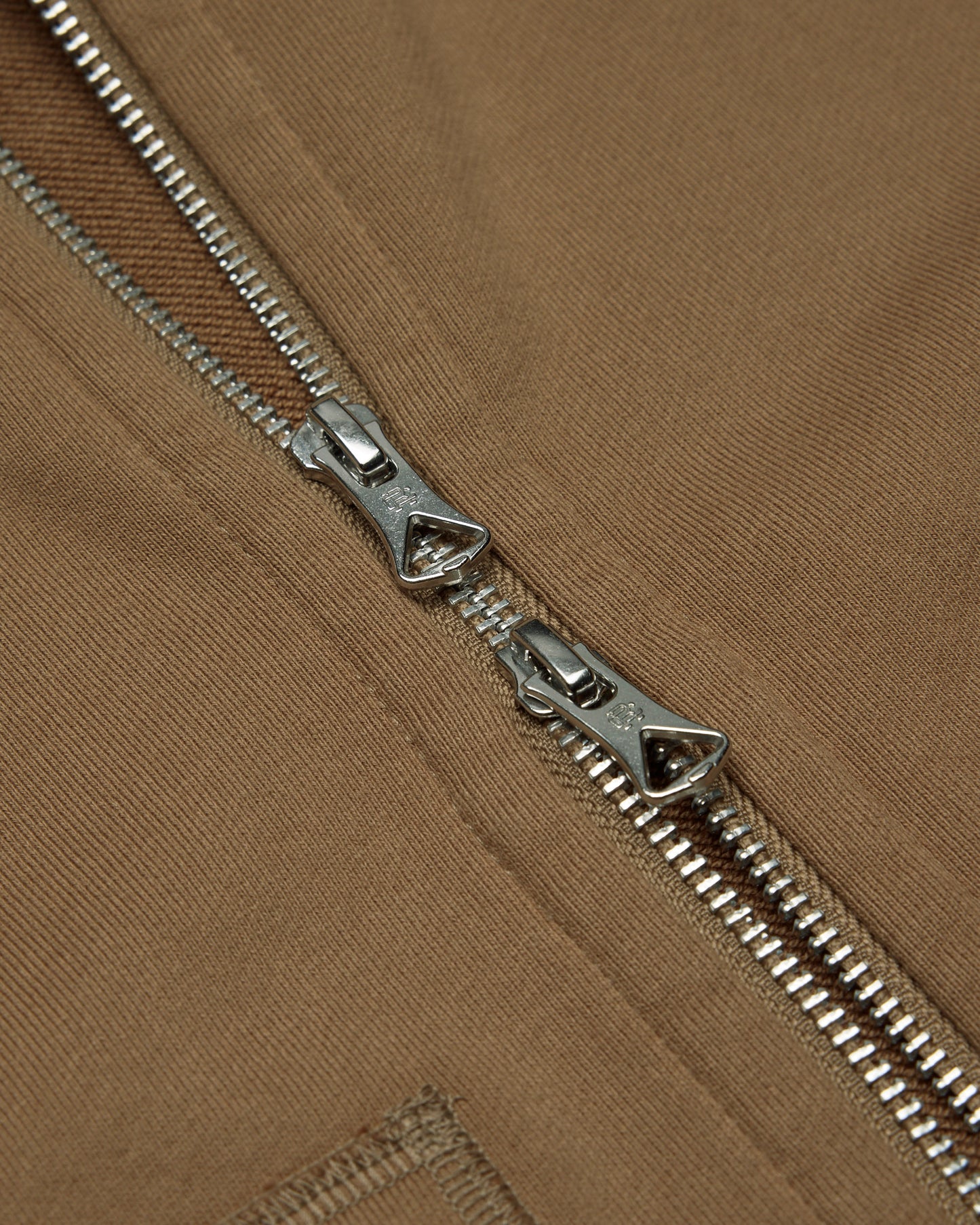 Midweight Terry Slim Zip Hoodie