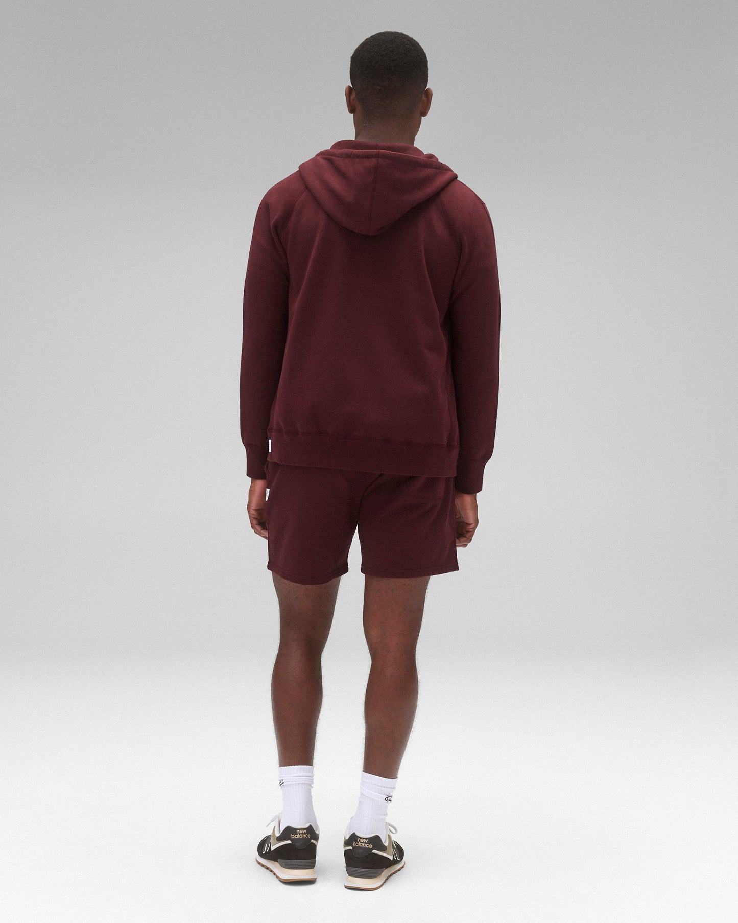 Midweight Terry Slim Zip Hoodie