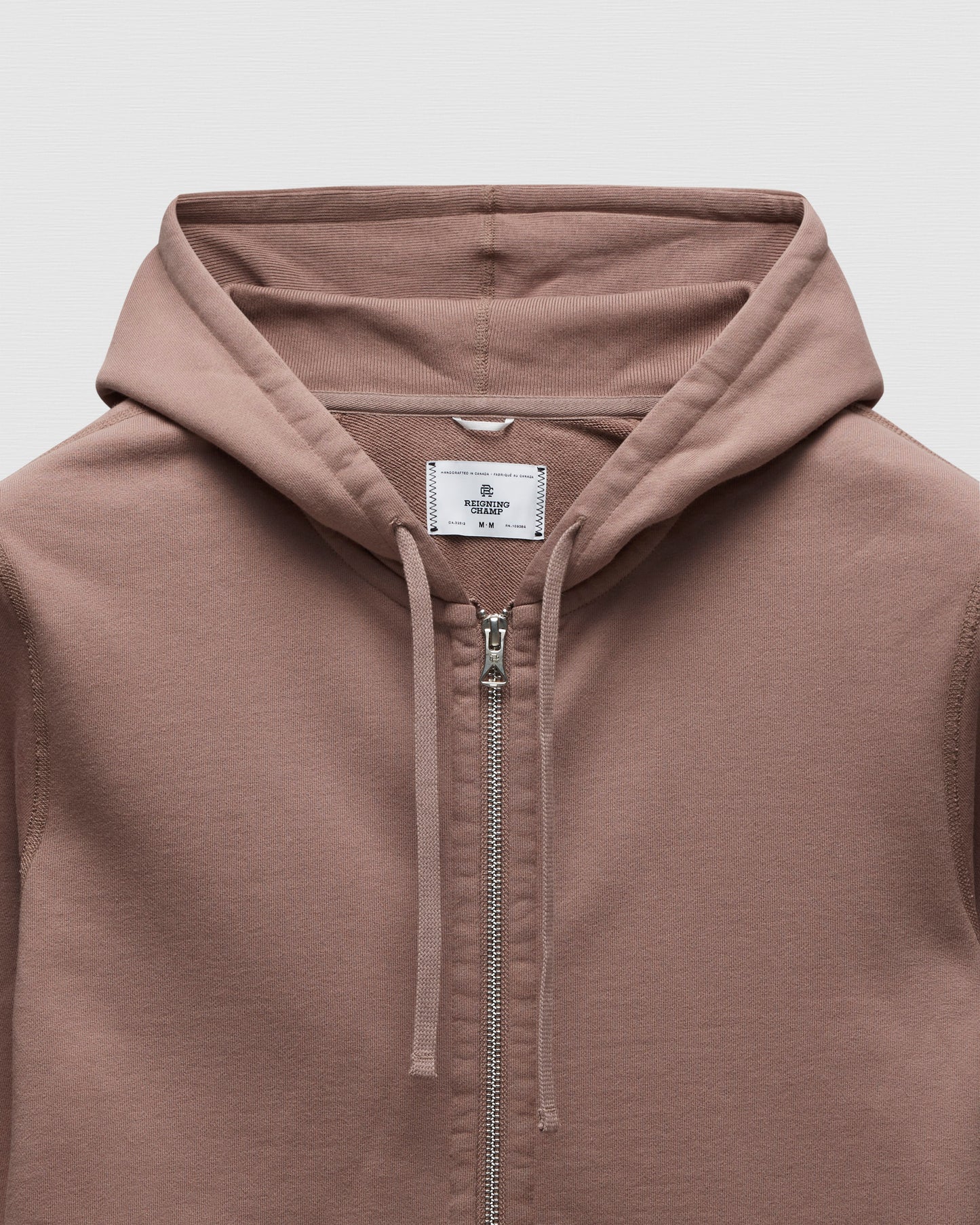 Midweight Terry Slim Zip Hoodie