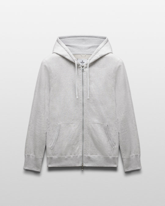 Midweight Terry Slim Zip Hoodie