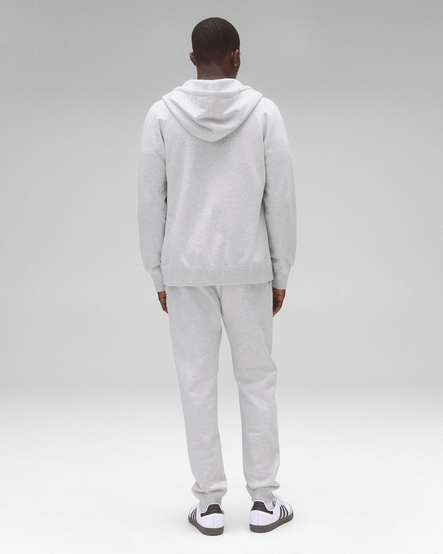 Midweight Terry Slim Zip Hoodie