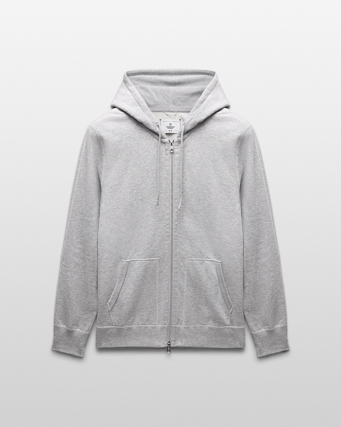 Midweight Terry Slim Zip Hoodie