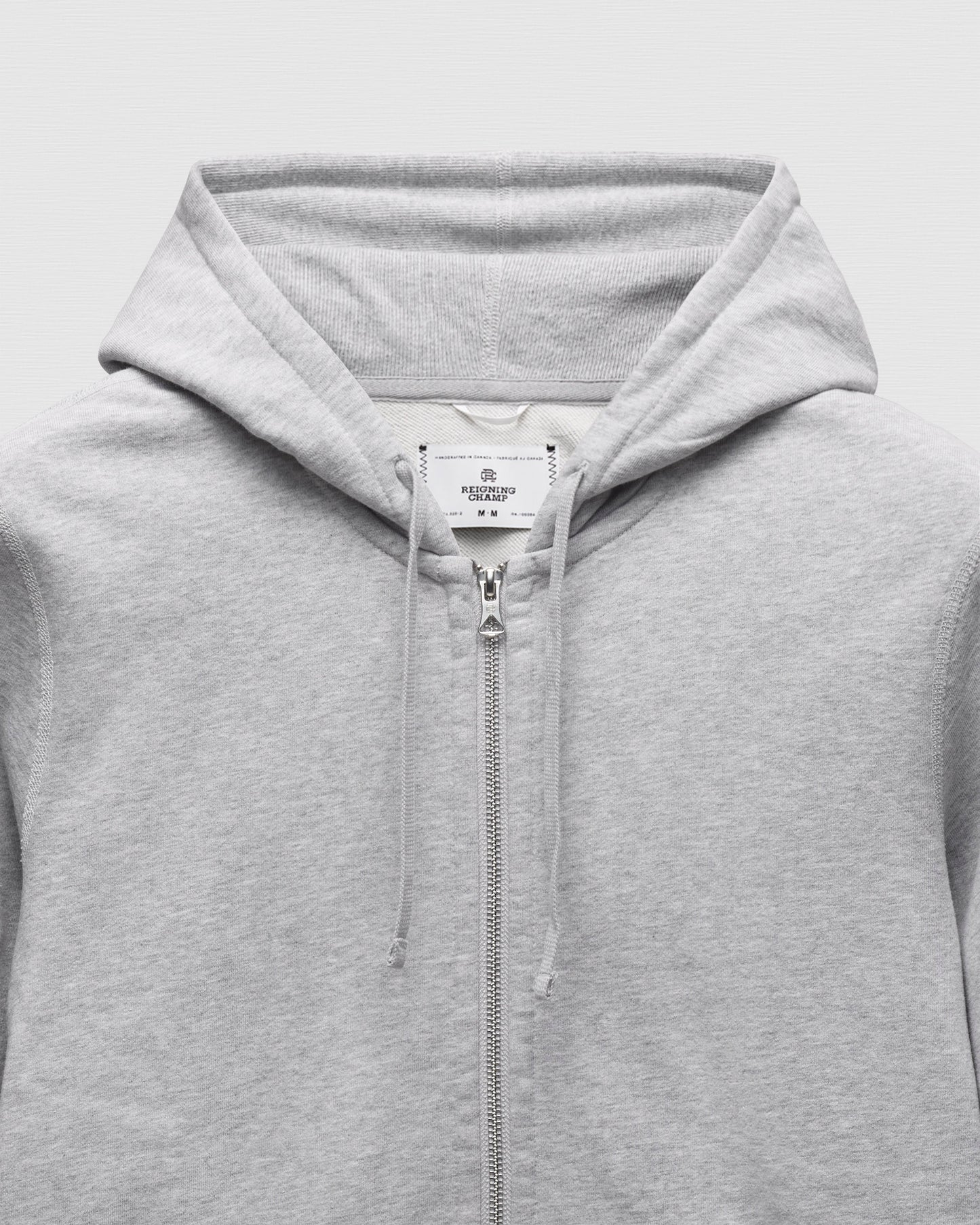 Midweight Terry Slim Zip Hoodie