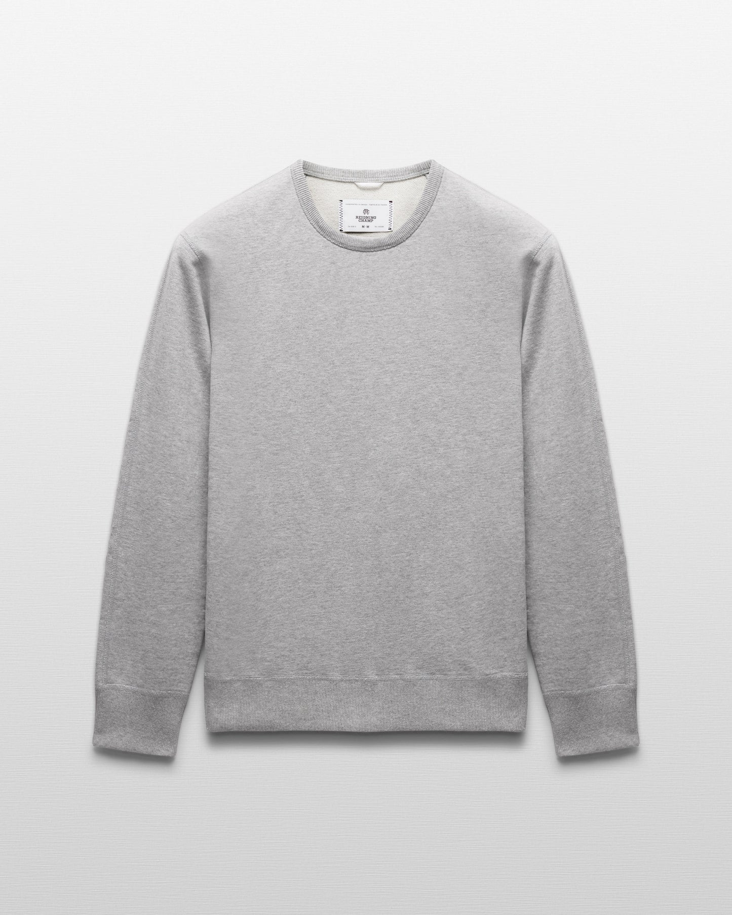 Midweight Terry Slim Crewneck