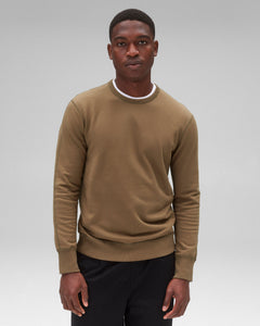 Midweight Terry Slim Crewneck