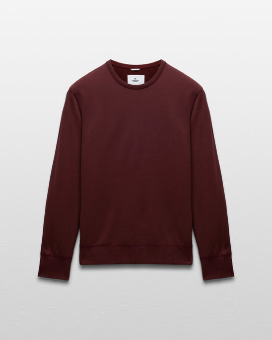 Midweight Terry Slim Crewneck