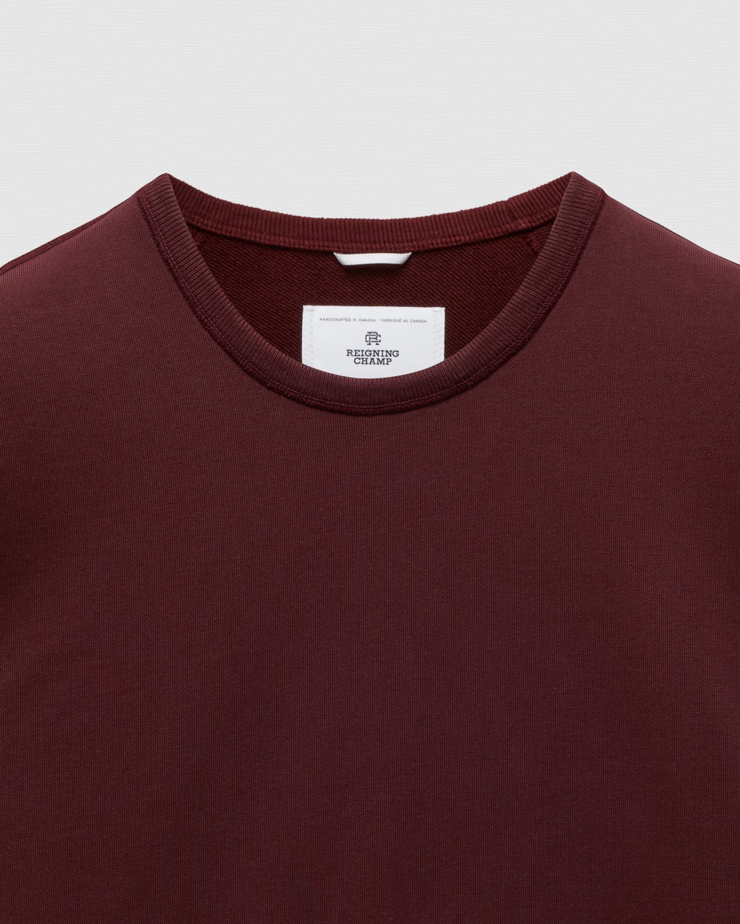 Midweight Terry Slim Crewneck