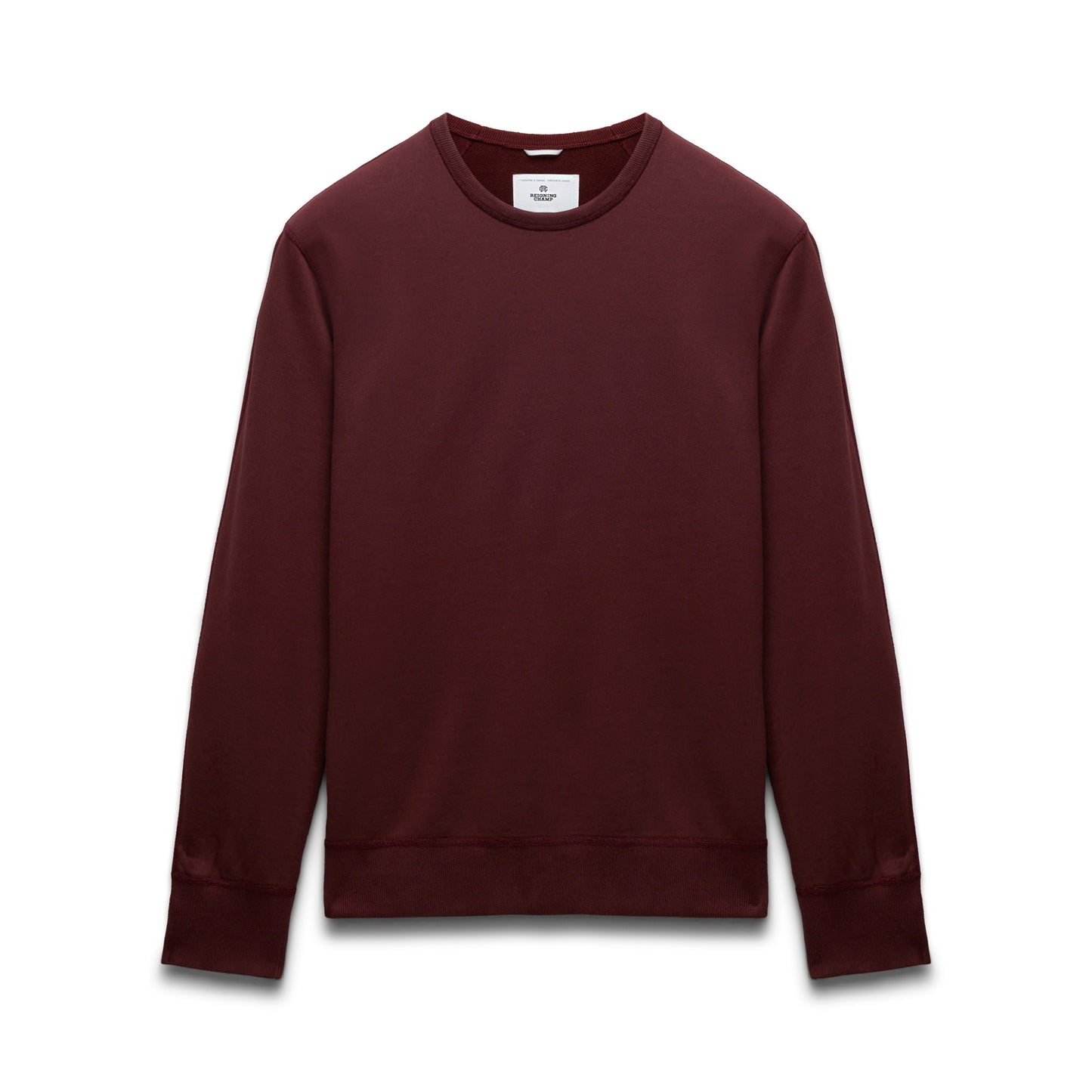 Midweight Terry Slim Crewneck