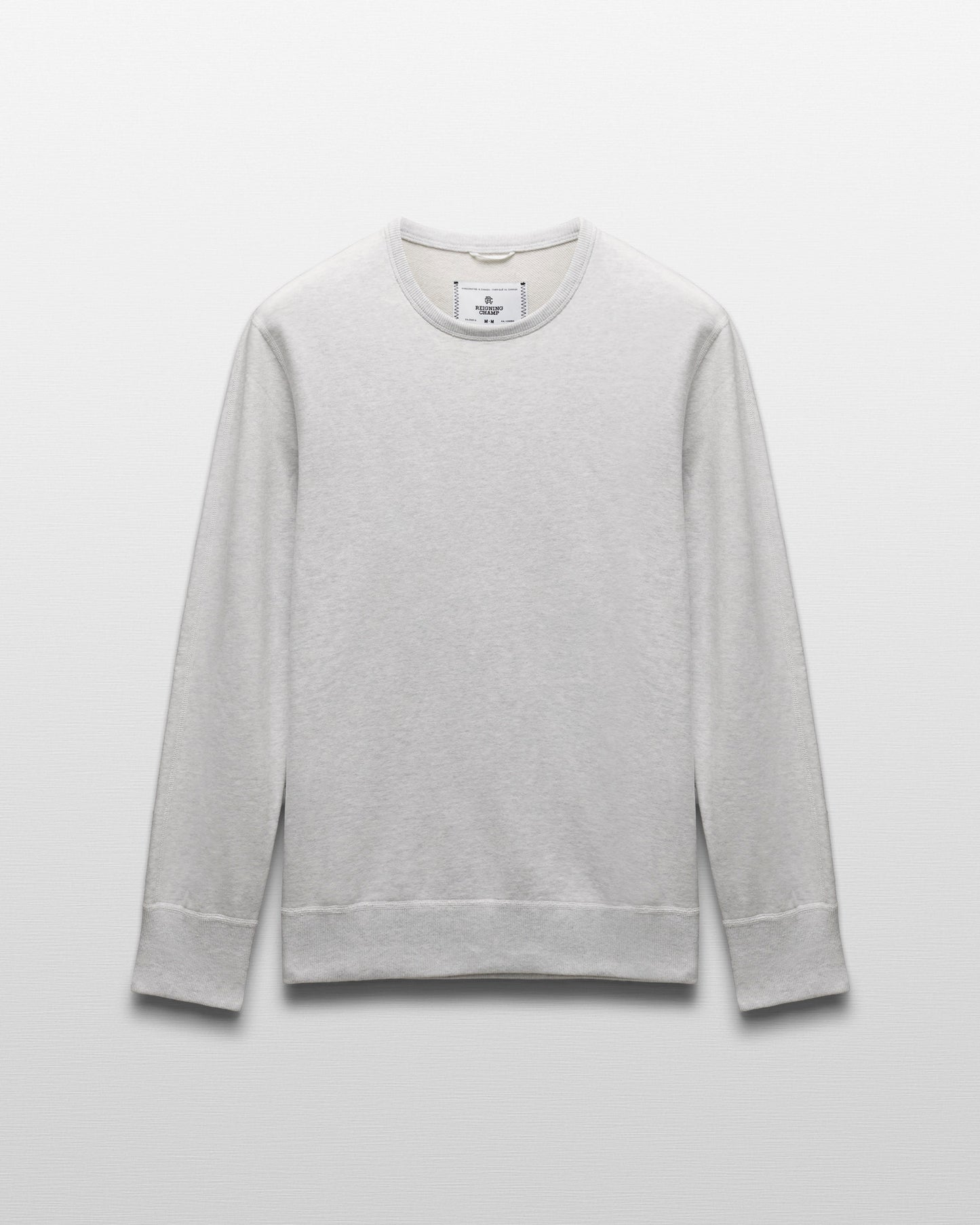 Midweight Terry Slim Crewneck