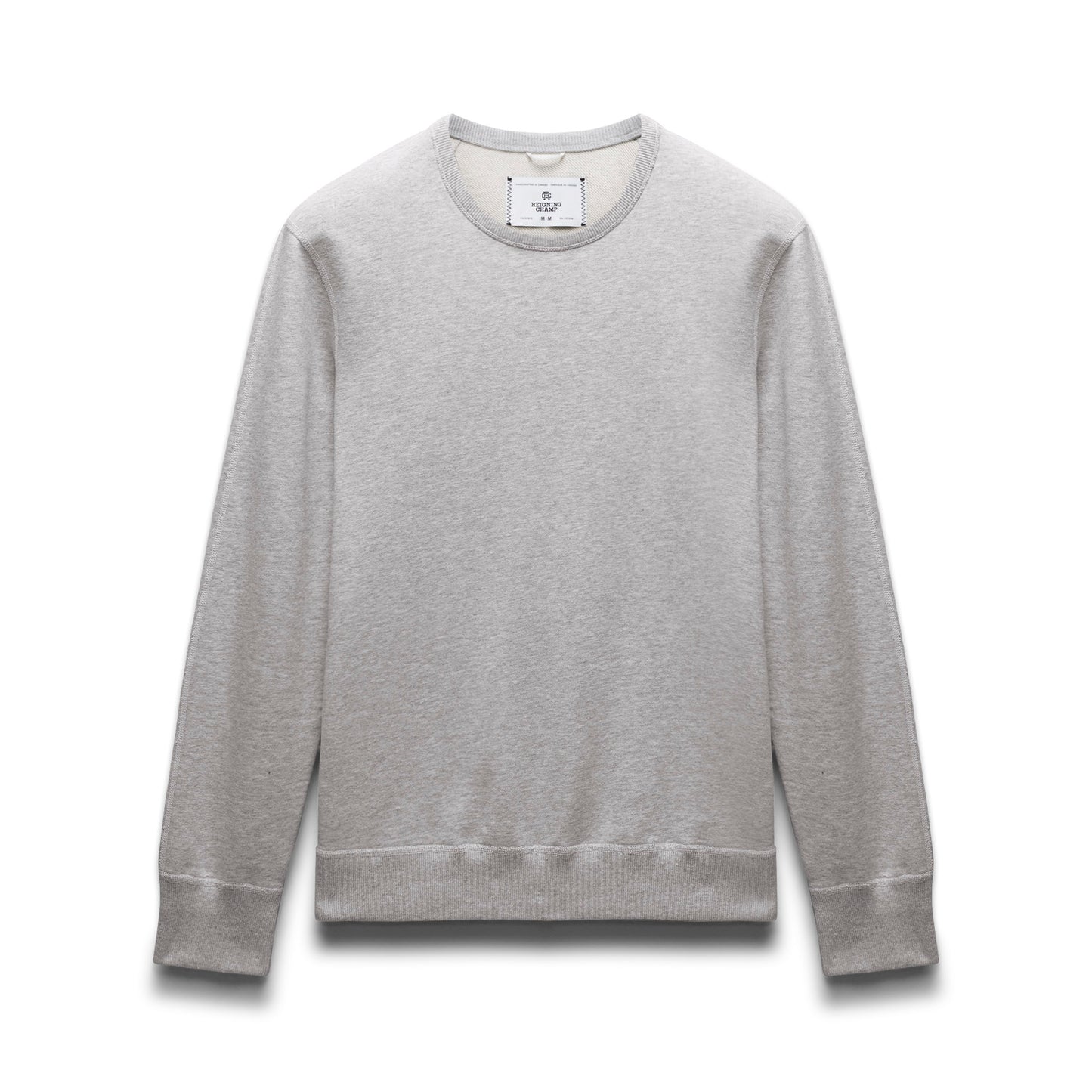 Midweight Terry Slim Crewneck