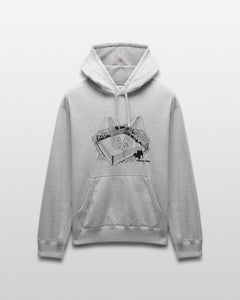 Midweight Terry Lines Hoodie