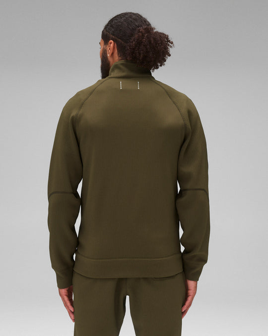 Double Knit Rally Slim Track Jacket