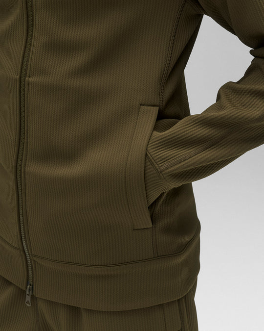 Double Knit Rally Slim Track Jacket