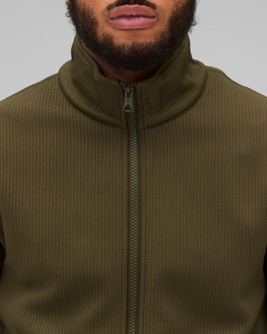 Double Knit Rally Slim Track Jacket