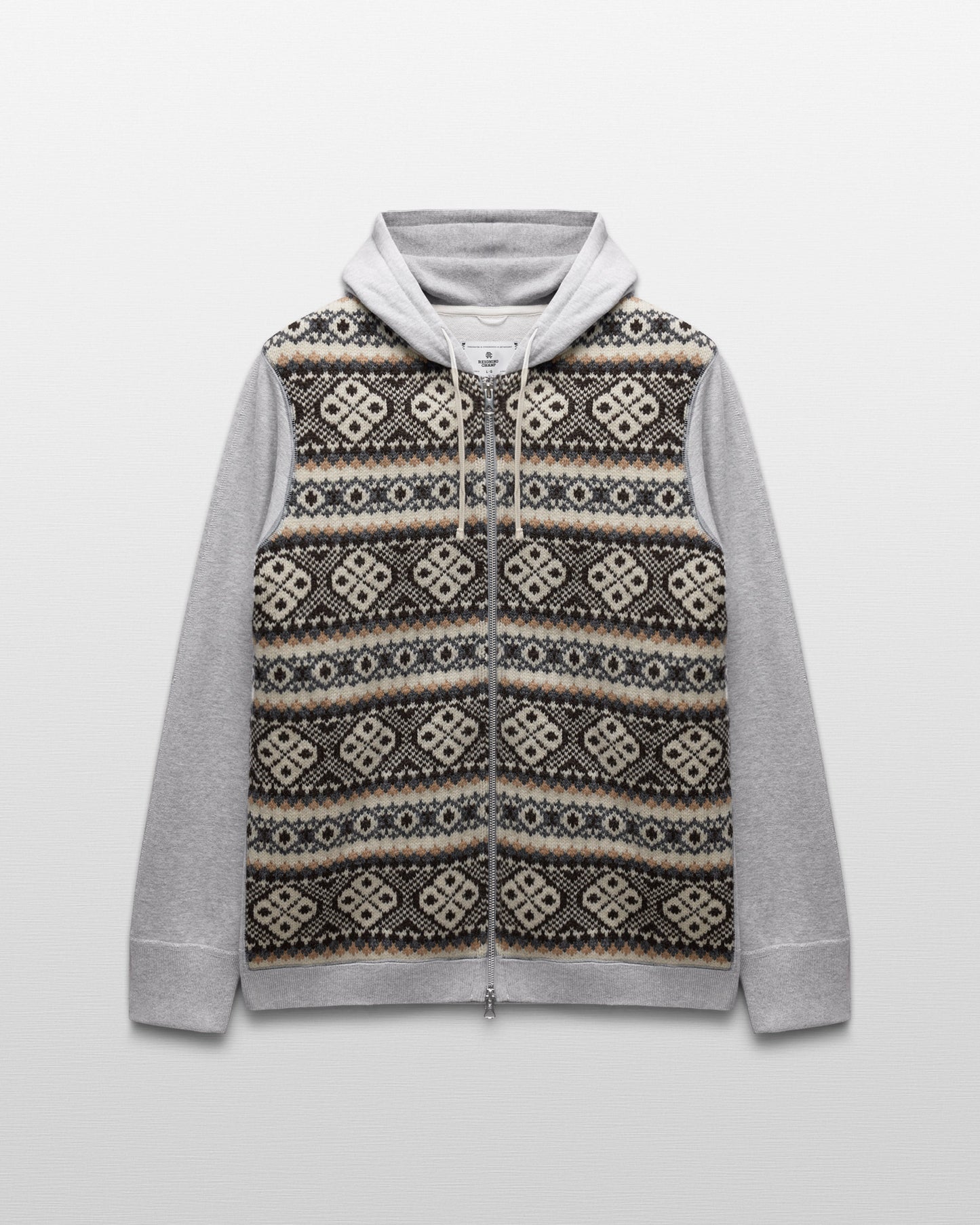 Junya Watanabe Shetland Wool Slim Zip Hoodie