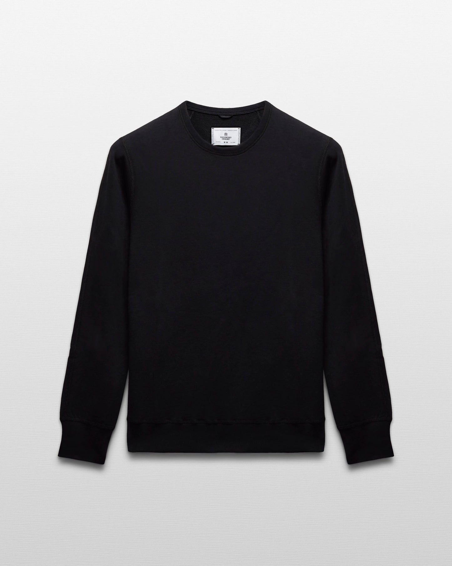 Lightweight Terry Slim Crewneck