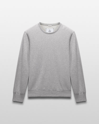 Lightweight Terry Slim Crewneck