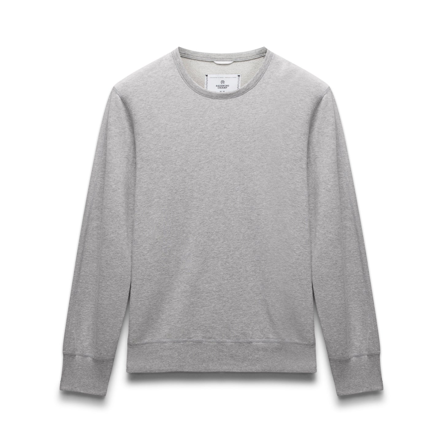 Lightweight Terry Slim Crewneck