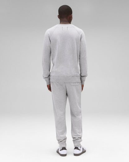 Lightweight Terry Slim Crewneck