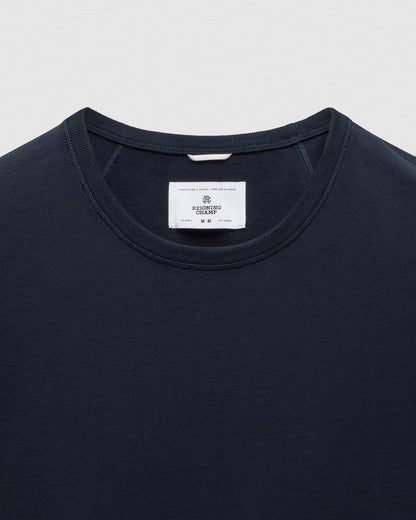 Lightweight Terry Slim Crewneck